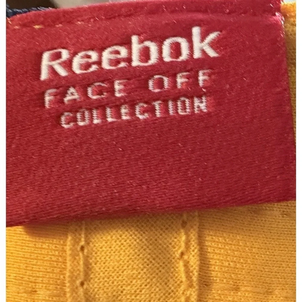 Vintage Reebok Buffalo Sabres NHL Face Off Collection Fitted Hat Blue/Gold‎ L/XL